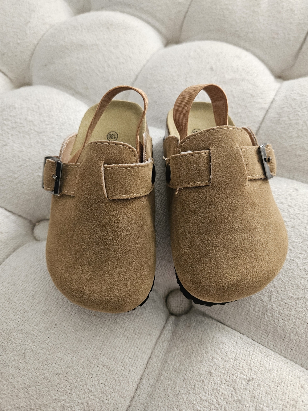 Toddler Suede Slip-On Clogs